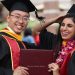 Happy graduates celebrating their achievement at University of Southern California.